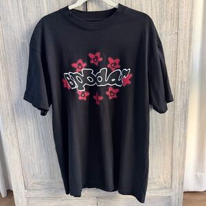 Sp5der Warped Tee 'Black'